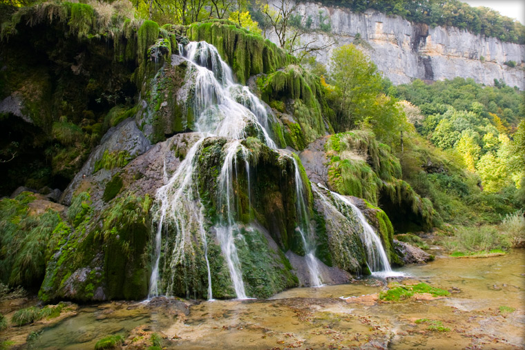 Le P'tit Bonheur des Champs - Cascade de Baume-les-Messieurs