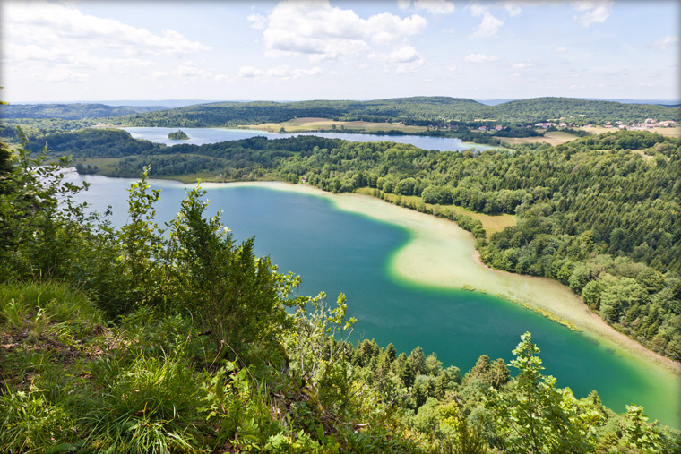 Le P'tit Bonheur des Champs - Les 4 Lacs : Petit Maclu, Grand Maclu, Ilay, Narlay